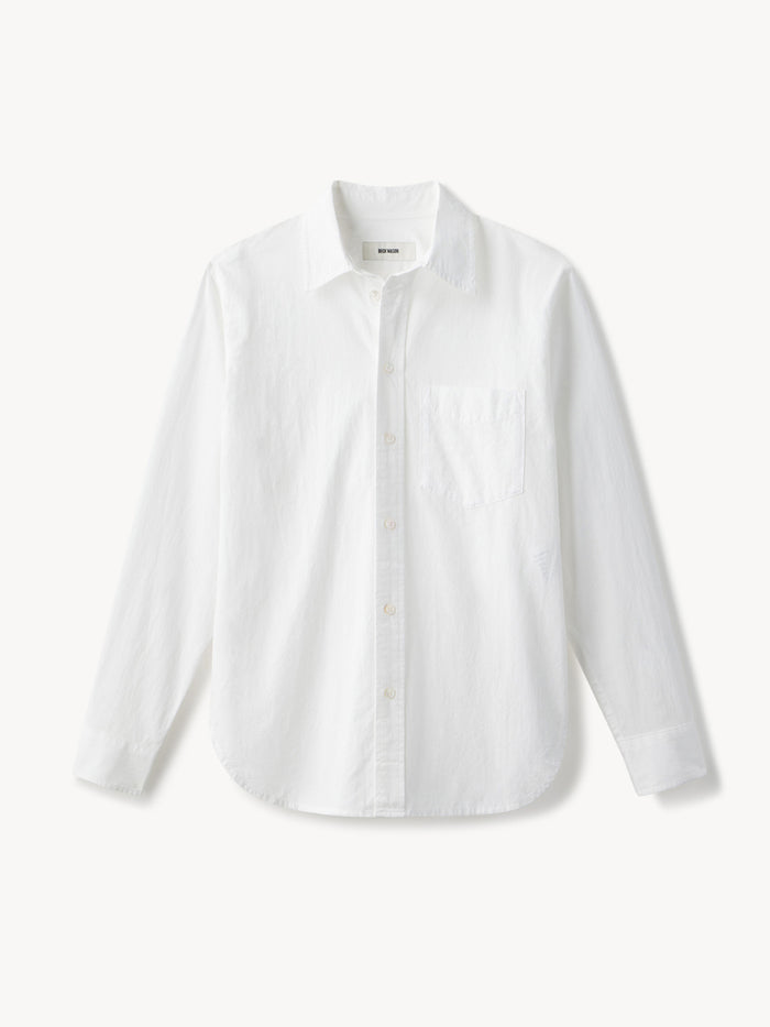 White Mainstay Cotton Shirt