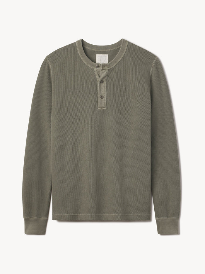 Dried Thyme Venice Wash Thermal Henley