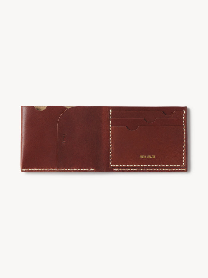 Cognac Countryman Full-Grain Leather Wallet