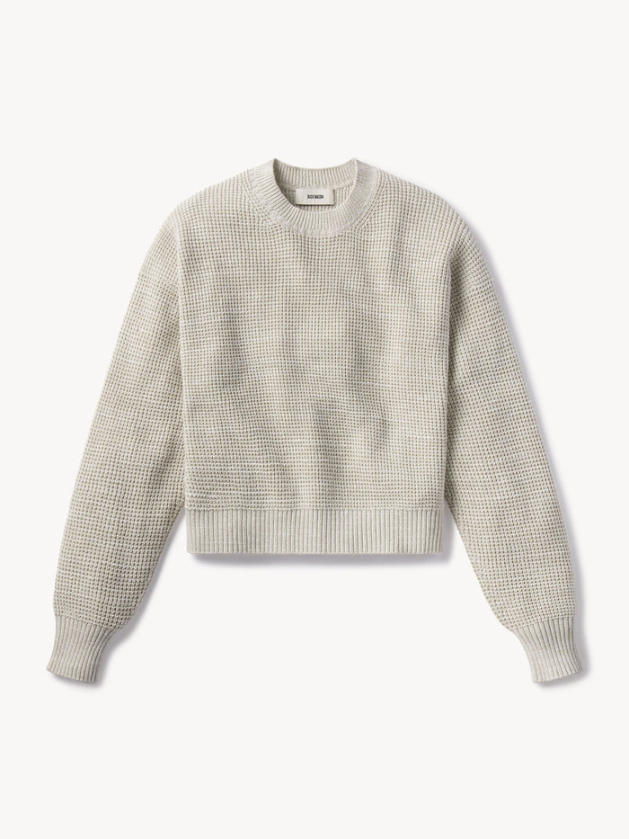 Marled Tusk Seafarer Cotton Crewneck Sweater